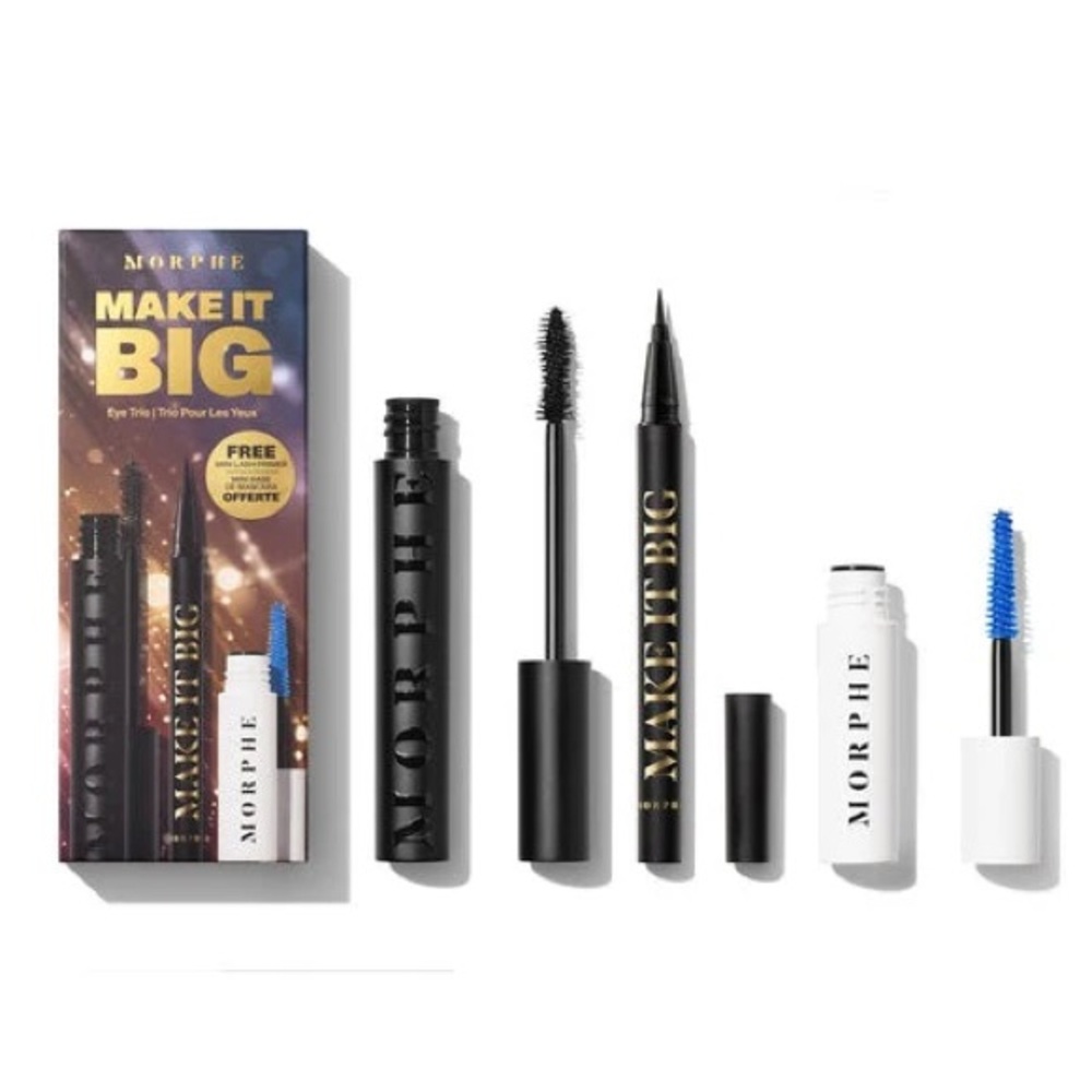 💛 Morphe Make It Big Eye Trio NWT